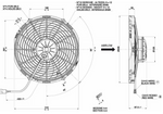 12" Spal Pull Fan Extra Power